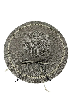 WOMEN'S HAT L-CZ-4903 BLACK MEL-set