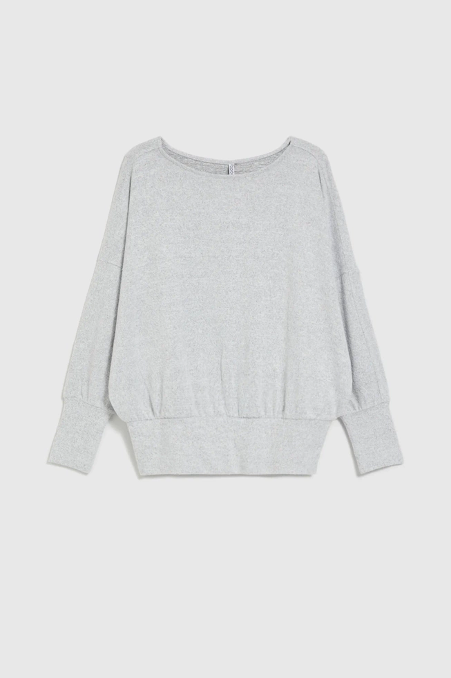 WOMEN'S SWEATER Z-SW-4560 L.GREY MEL