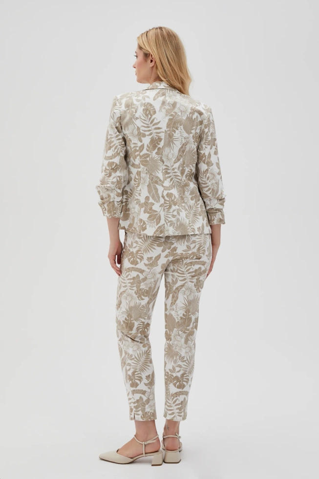 WOMEN'S PANTS L-SP-4603 OFF WHITE