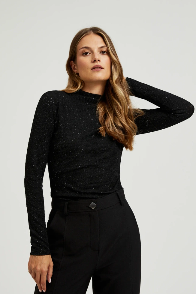 BLUZKA DAMSKA Z-TS-4522 BLACK-pakiet