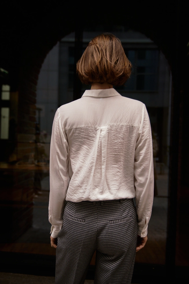 WOMEN'S SHIRT Z-KO-4824 WHITE