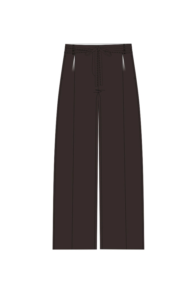 SPODNIE DAMSKIE L-SP-4930 D.BROWN