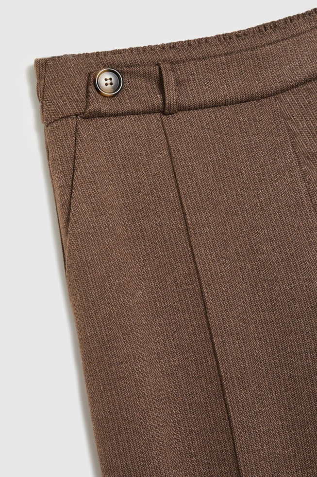 WOMEN'S PANTS Z-SP-4811 BROWN