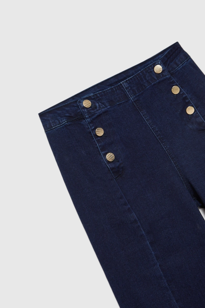 JEANSY DAMSKIE Z-JE-4809 D.NAVY
