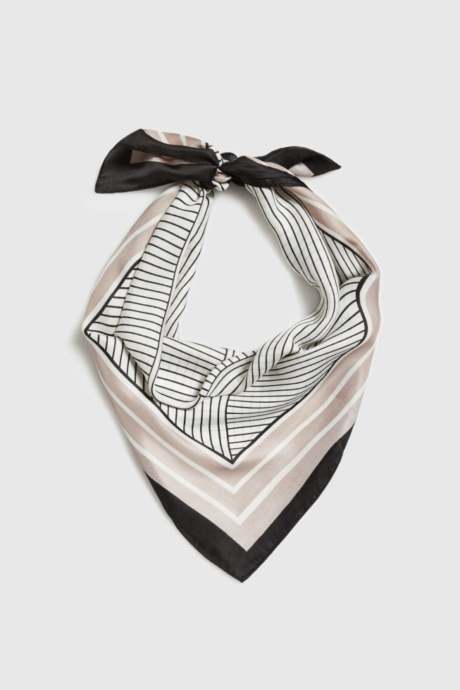 WOMEN'S SCARF L-SZ-4908 BLACK