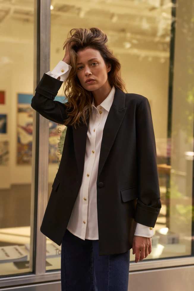 WOMEN'S JACKETS Z-MR-4815 BLACK