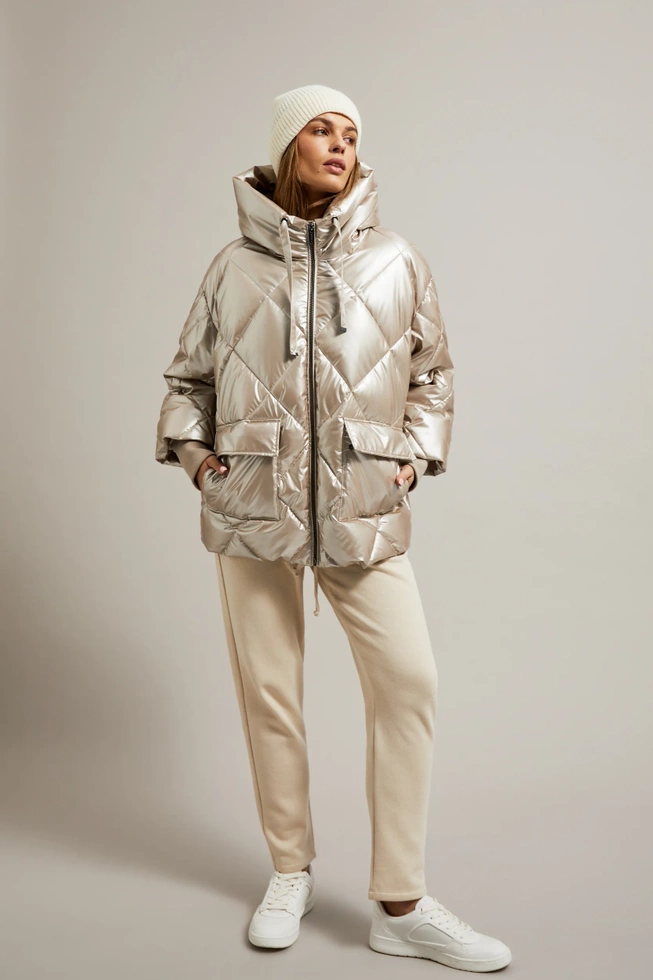 WOMEN'S JACKETS Z-KU-4505 L.BEIGE-set