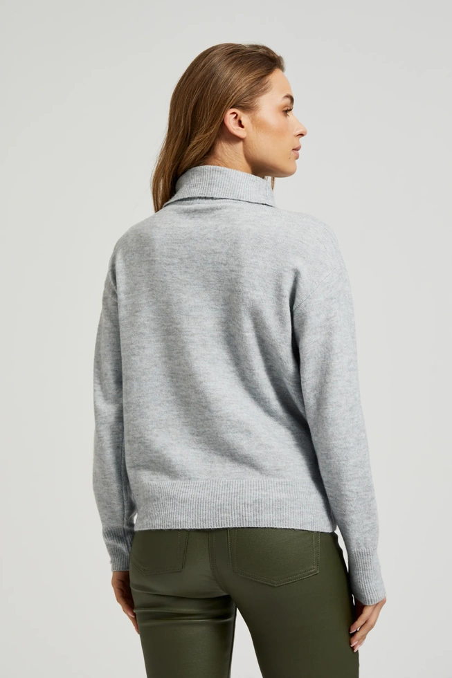 WOMEN'S SWEATER Z-SW-4511 GREY MEL