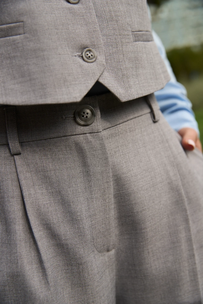 WOMEN'S PANTS L-SP-4905 GREY