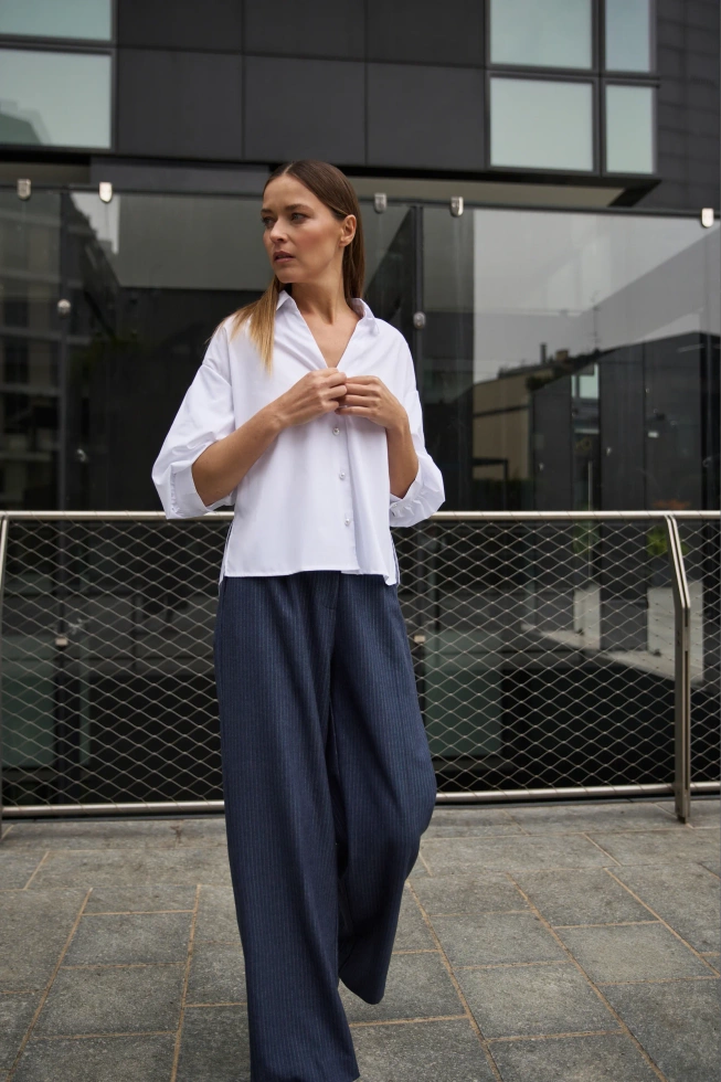 KOSZULA DAMSKA Z-KO-4805 OFF WHITE
