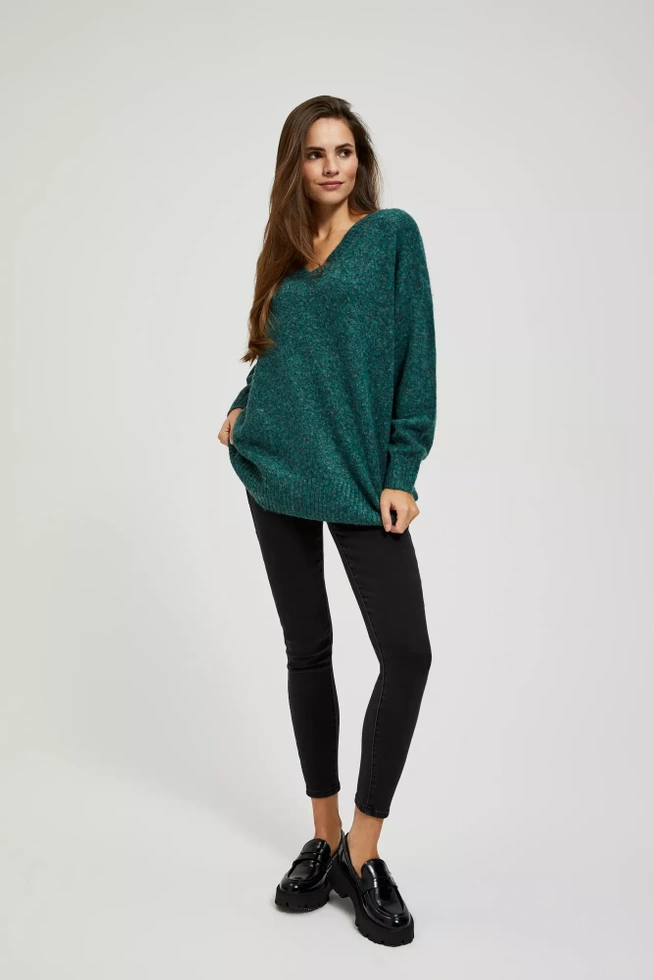 SWETER DAMSKI Z-SW-4231 D.GREEN