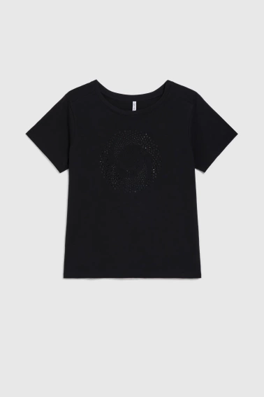 WOMEN'S TSHIRT L-TS-4921 BLACK-set