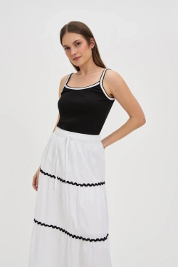 KOSZULKA DAMSKA L-TS-4726 BLACK