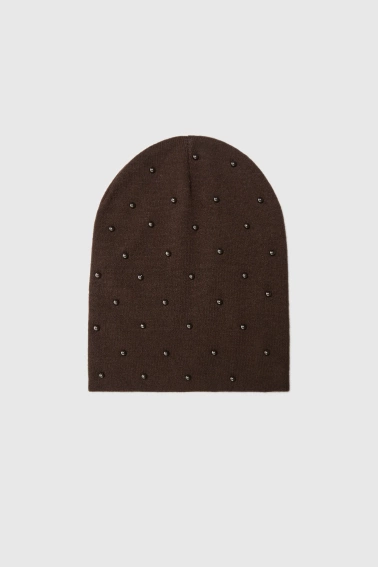 CZAPKA DAMSKA Z-CZ-4818 BROWN