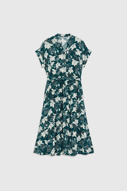 SUKIENKA DAMSKA L-SU-4929 D.GREEN