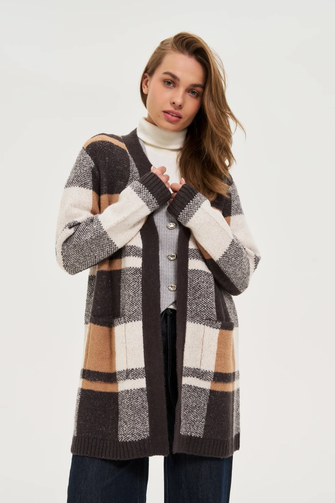 SWETER DAMSKI Z-SW-4843 BEIGE-pakiet