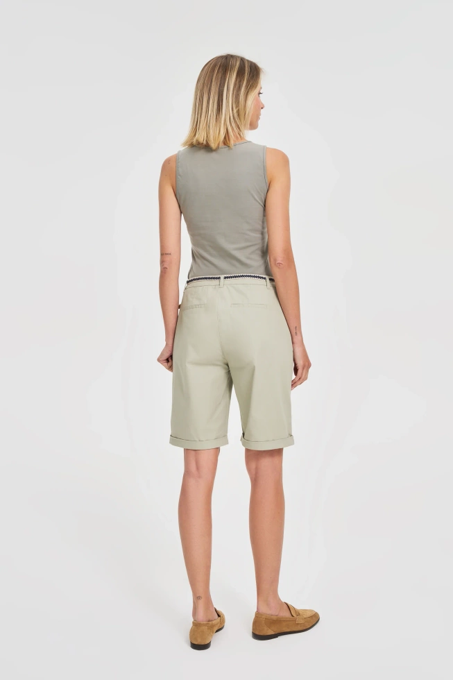 SZORTY DAMSKIE L-SH-4600 OLIVE