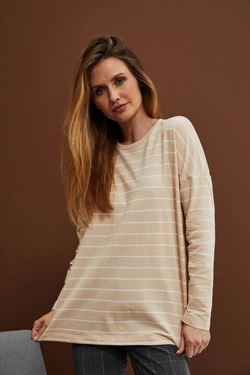 BLUZA Z-BL-3902 BEIGE