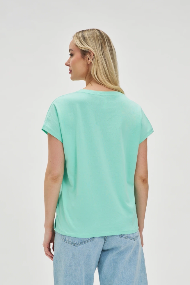 WOMEN'S TSHIRT L-TS-4623 MINT-set