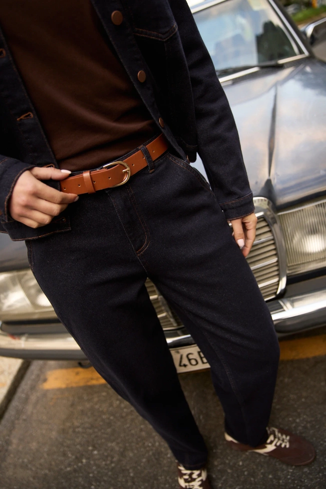 JEANSY DAMSKIE L-JE-4908 D.NAVY