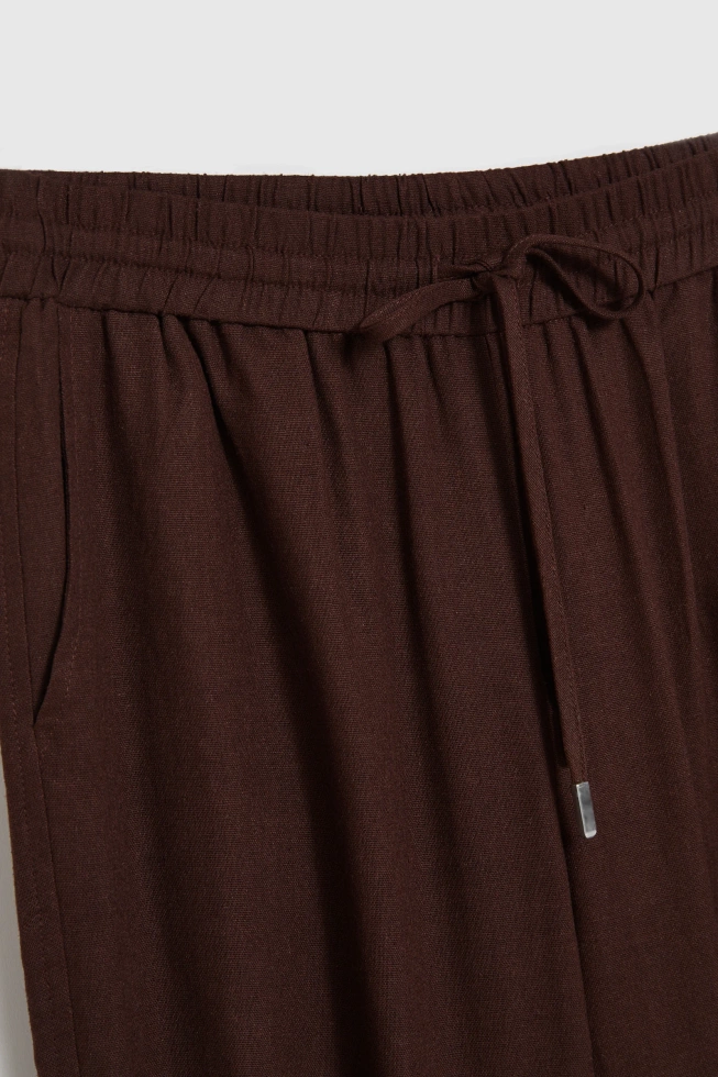 WOMEN'S PANTS L-SP-4924 D.BROWN-set