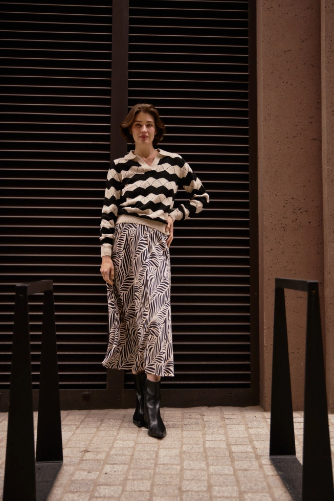 WOMEN'S SKIRT Z-SC-4804 NAVY