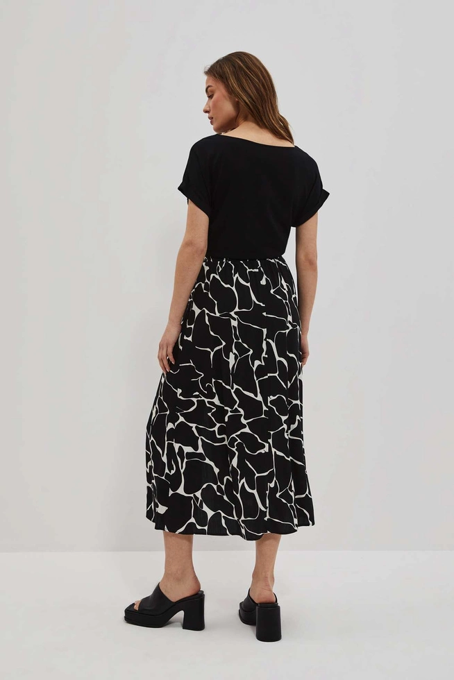 SPÓDNICA DAMSKA L-SC-4017 BLACK