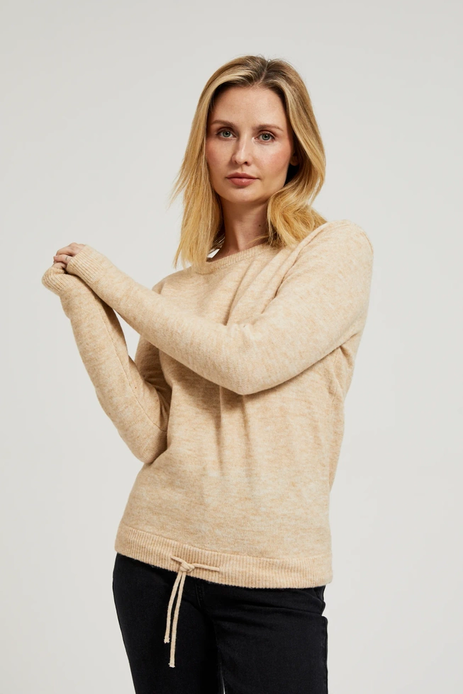 WOMEN'S SWEATER Z-SW-4510 BEIGE MEL