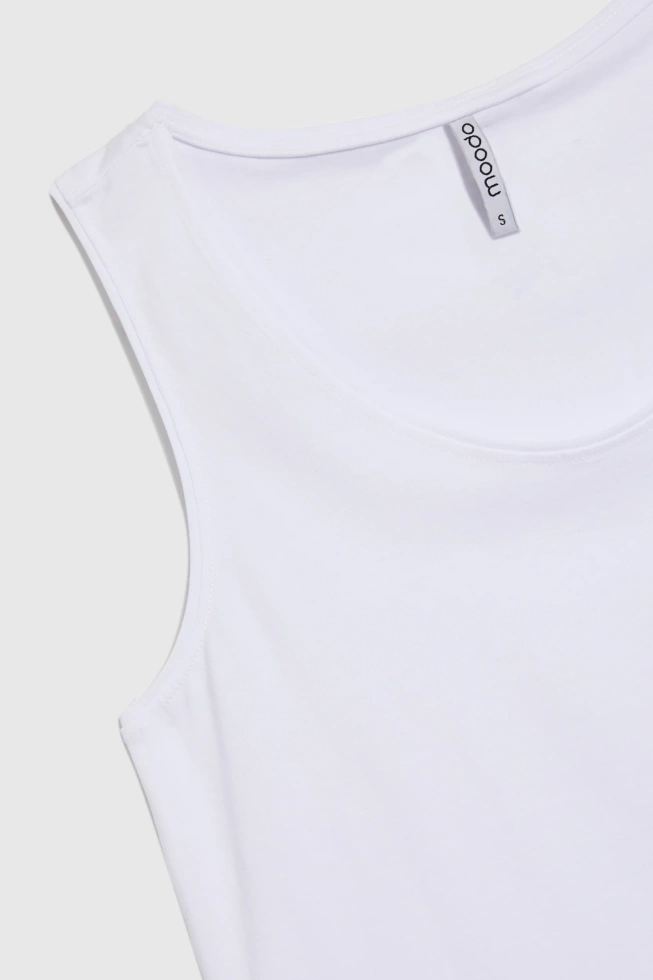 WOMEN'S TOP L-TS-4689 WHITE