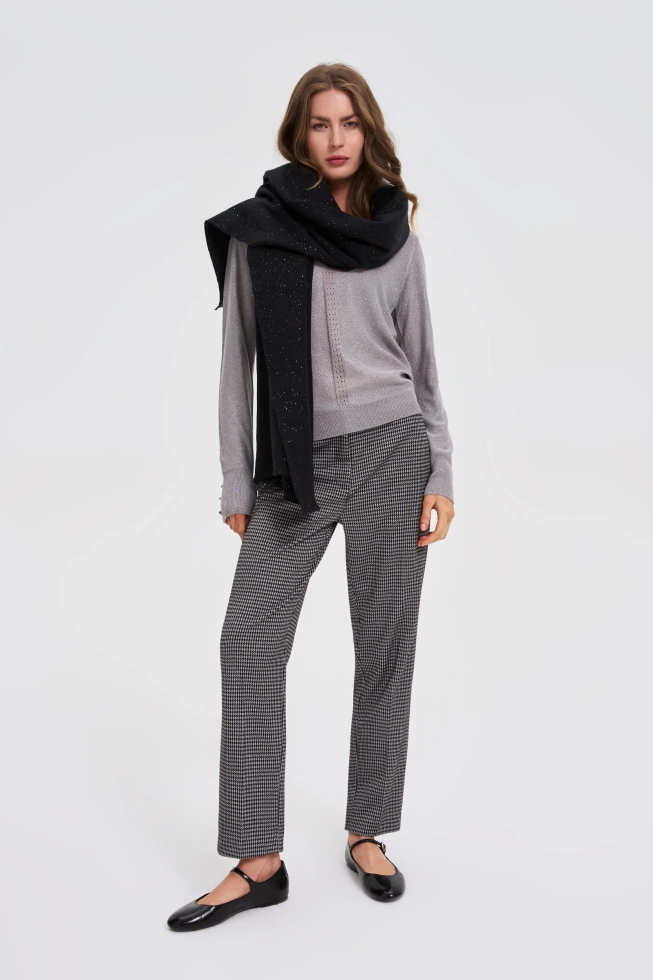 WOMEN'S SCARF Z-SZ-4822 BLACK