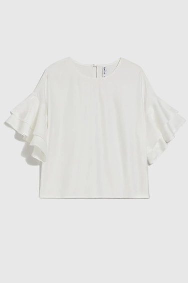 WOMEN'S SHIRT L-KO-4631 OFF WHITE