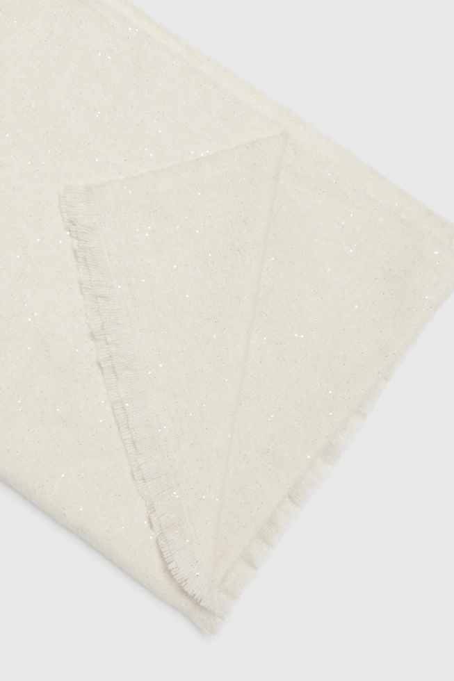 WOMEN'S SCARF Z-SZ-4822 OFF WHITE-set