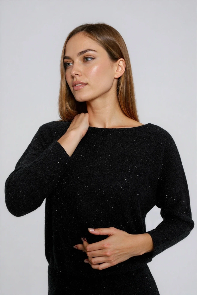 WOMEN'S DRESS Z-SU-4825 BLACK