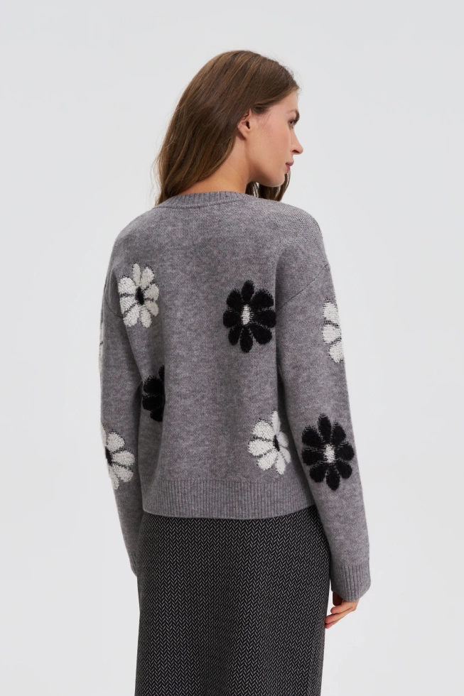 WOMEN'S SWEATER Z-SW-4851 GREY