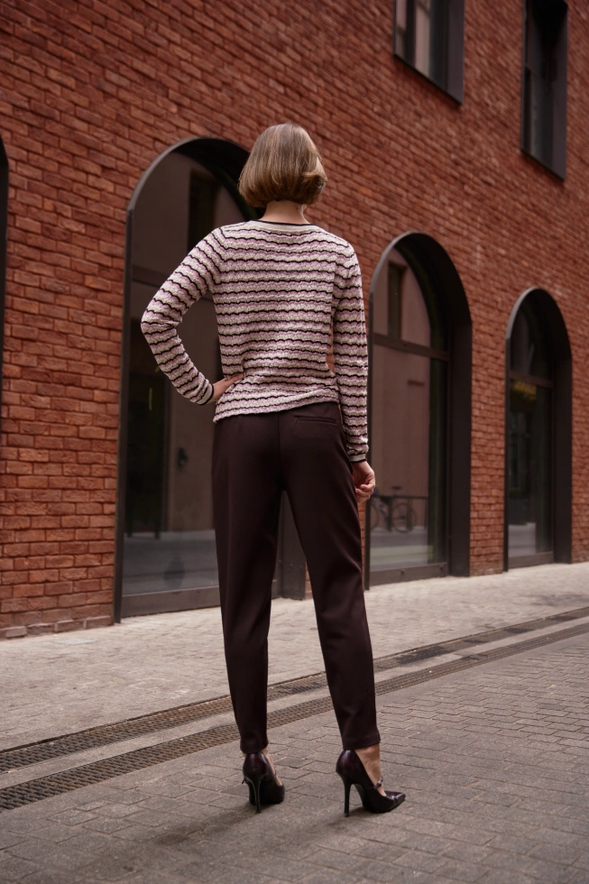 WOMEN'S PANTS Z-SP-4800 BROWN