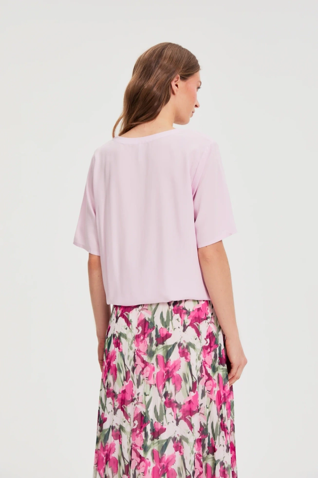 WOMEN'S SHIRT L-KO-4919 L.PINK