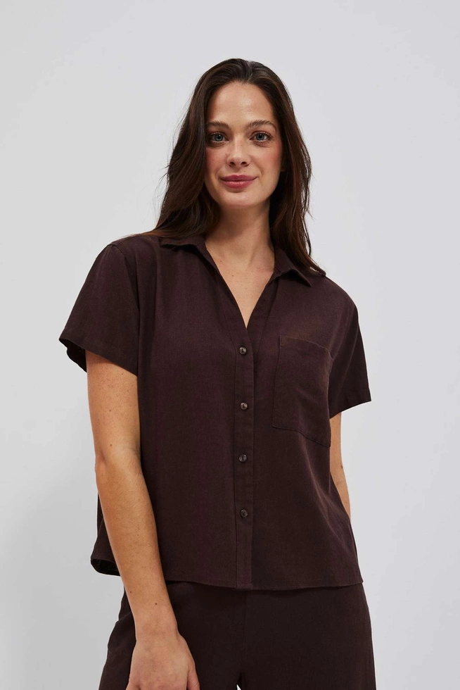 LADIES SHIRT L-KO-4054 D.OAK