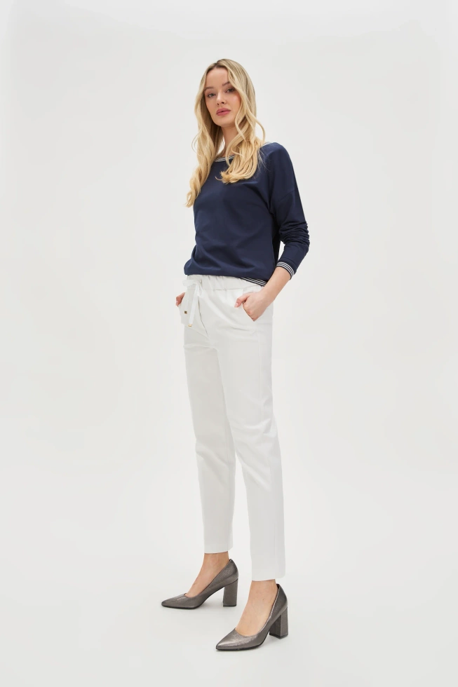 BLUZKA DAMSKA L-TS-4617 NAVY