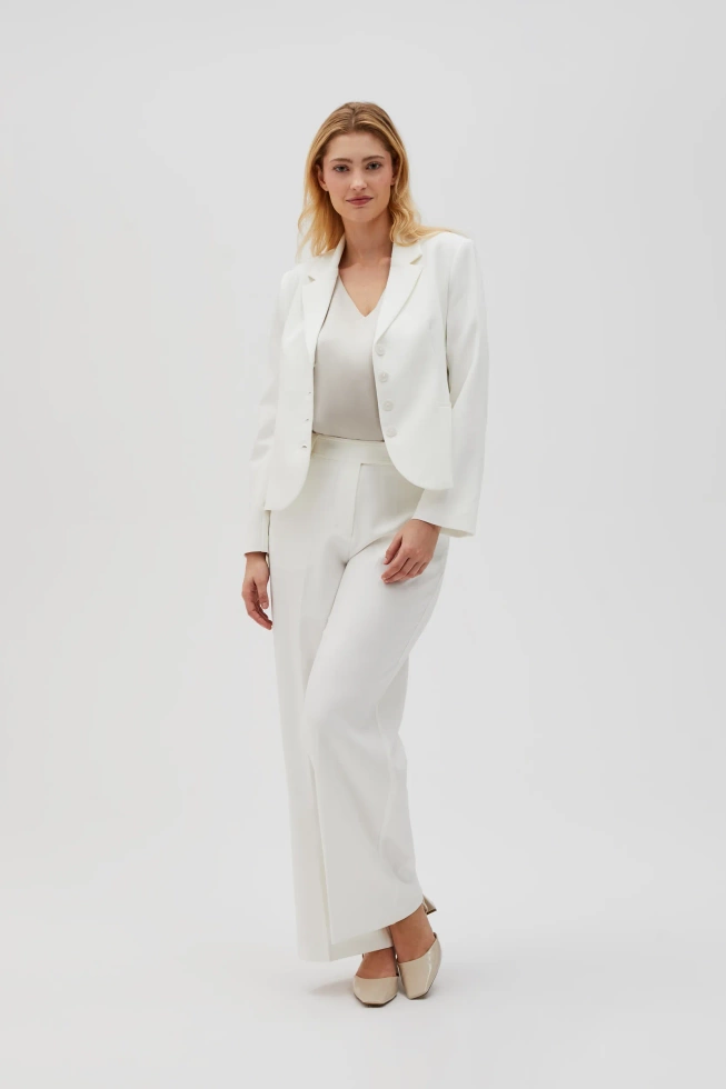 WOMEN'S PANTS L-SP-4610 OFF WHITE
