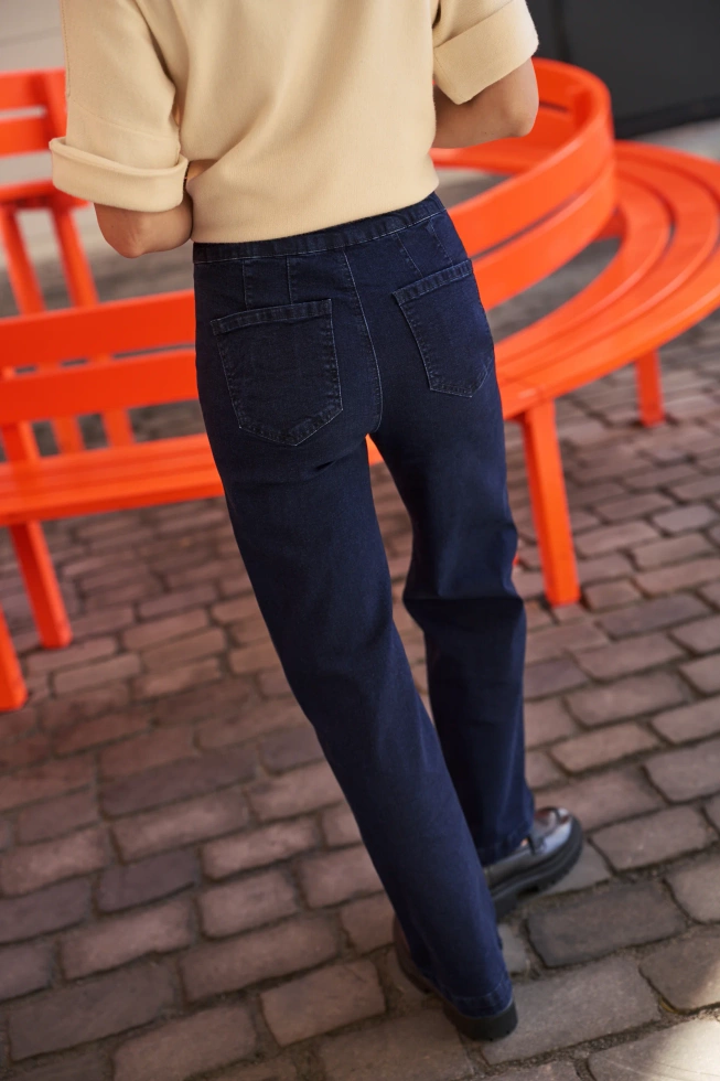 WOMEN'S JEANS Z-JE-4809 D.NAVY