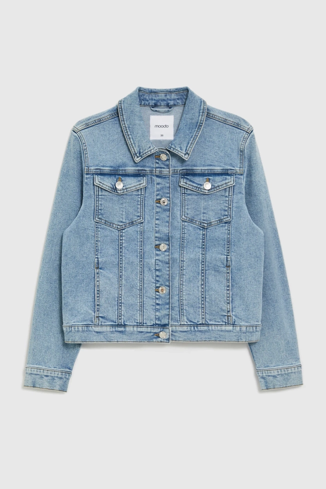 WOMEN'S JACKETS L-KU-4923 BLUE-set