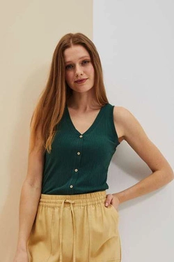 KOSZULKA DAMSKA L-TS-4070 PALM LEAF