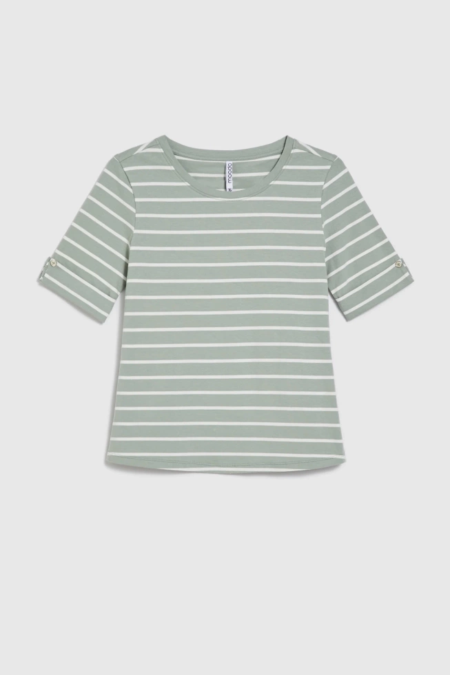 WOMEN'S TSHIRT L-TS-4933 OLIVE-set