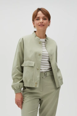 WOMEN'S JACKETS L-KU-4600 OLIVE