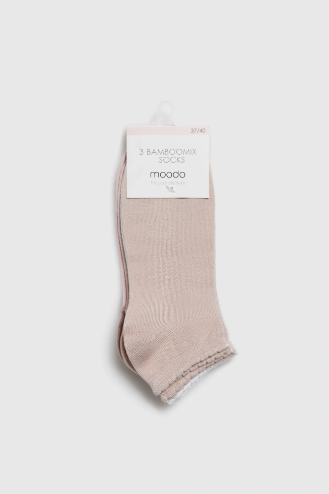 WOMEN'S SOCKS L-SK-4910 WHITE-set