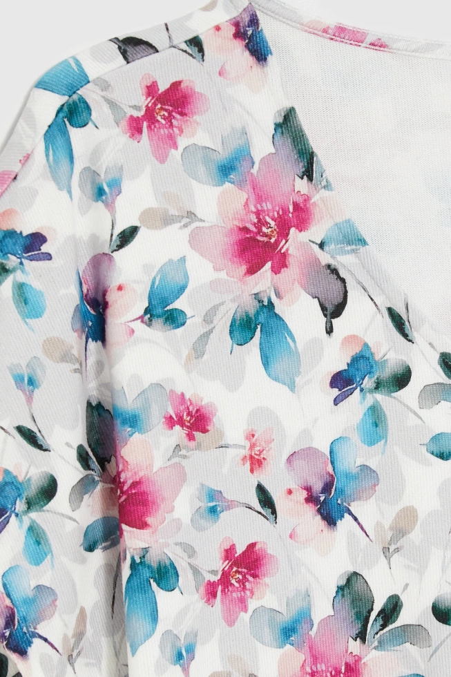 WOMEN'S TSHIRT L-TS-4938 L.BLUE