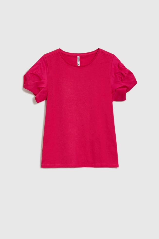 WOMEN'S TSHIRT L-TS-4604 FUCHSIA-set