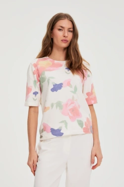 WOMEN'S SWEATER L-SW-4909 MULTICOLOUR