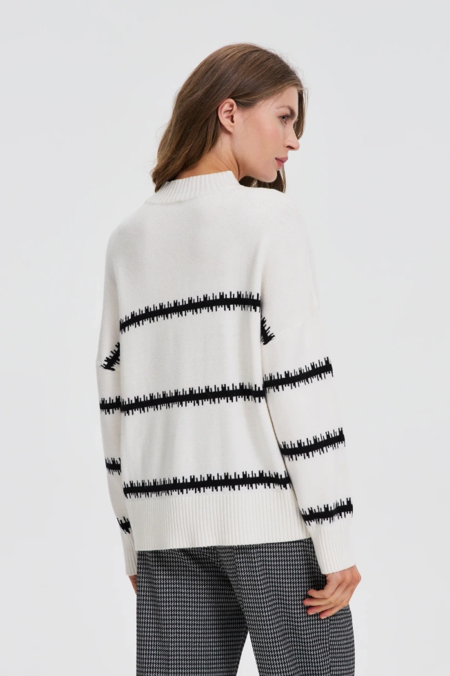 SWETER DAMSKI Z-SW-4832 OFF WHITE