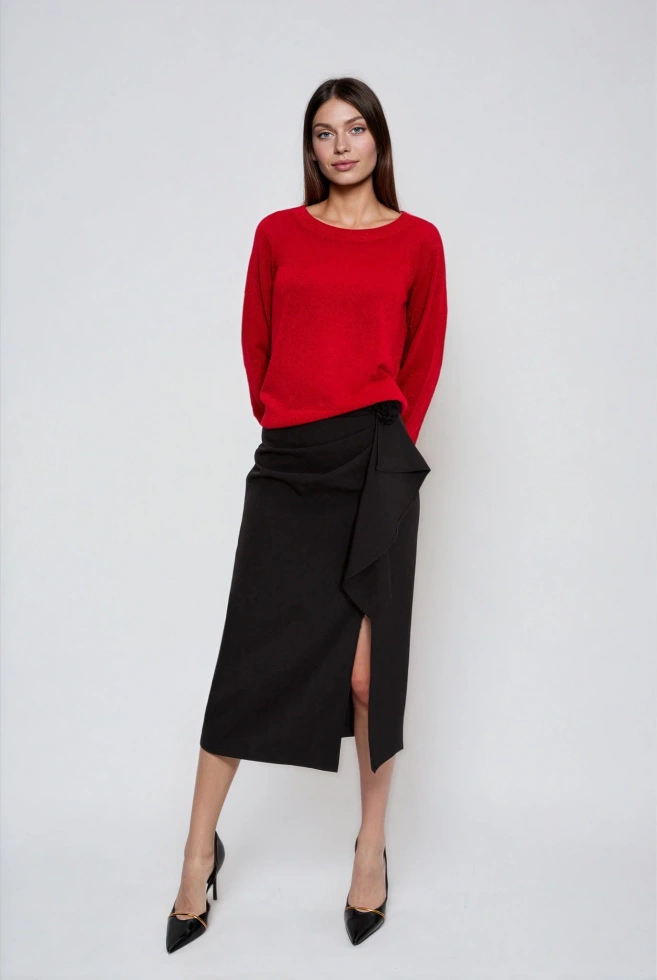 WOMEN'S SWEATER Z-SW-4868 RED